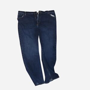 Wrangler Men's Blue and Navy Jeans